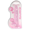 Real Rock Crystal Gode Crystal Clear 16 x 4cm Rose